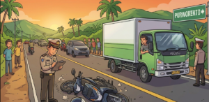 PNS Tewas dalam Kecelakaan di Purwokerto, Diduga Terserempet Truk saat Menyalip