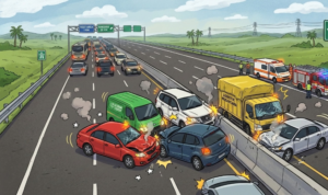 Kecelakaan Beruntun di Tol Cipularang KM 93 Arah Jakarta, Dua Orang Dilaporkan Meninggal Dunia