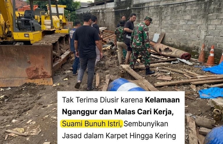Tragedi Penemuan Jasad Mengering di Depok, Motif Sakit Hati Berujung Maut