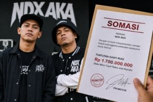 NDX AKA Buka Suara Usai Disomasi Rp1,7 Miliar oleh Promotor Festival