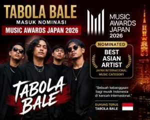 Tabola Bale Masuk Nominasi Music Awards Japan 2026
