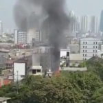 Kebakaran Hebat di Jakarta Pusat, Api Mengamuk di Seberang RS Budi Kemuliaan