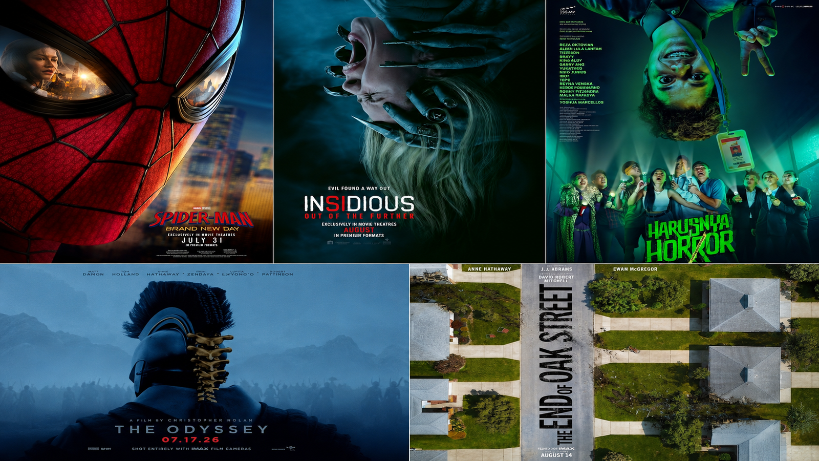 5 Film yang Sedang Hype di Bioskop Indonesia pada Agustus 2026