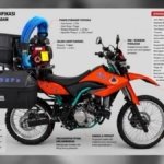 Solusi Tepat, Motor Trail Modifikasi Diterjunkan Untuk Menjangkau Medan Sulit