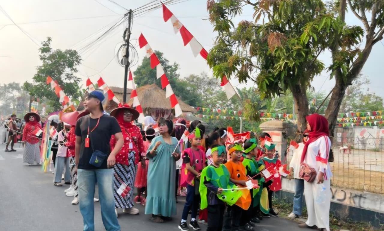 Karnaval Meriah Bersama Warga Kampung Pulo Gebang