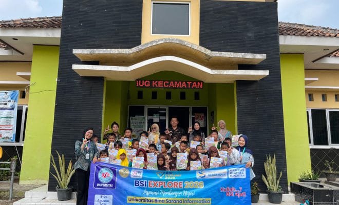 Serunya Belajar dan Bermain di Perpustakaan Desa Barugbug